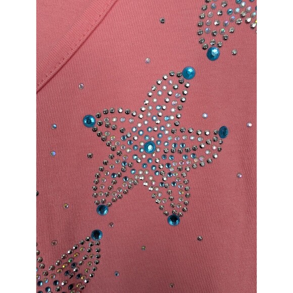 Quacker Factory Rhinestone Starfish Dress - Picture 5 of 8